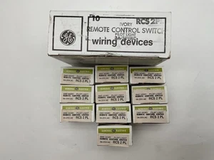 10-Pack General Electric RCS2PL Remote Control Switch w/ Pilot Light New NOS - Picture 1 of 8