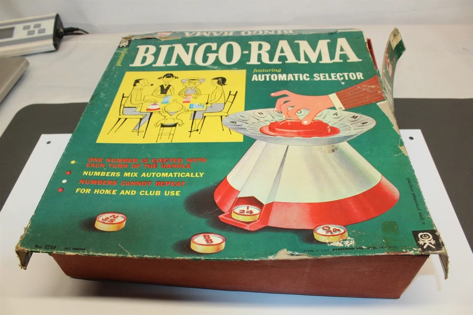 Vintage Bingo-Rama Game Set #2265 Ca. 1960's Collectible - Image 1 of 4