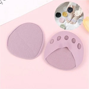 1Pair Forefoot Pads Invisible Socks Toe Pad ZR Anti-pain Anti-skid Half Insoles - Picture 1 of 20