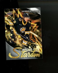 2024-25 cubierta superior AHL encuadernado para estrellato #BFS13 Georgii Merkuluv - Imagen 1 de 1