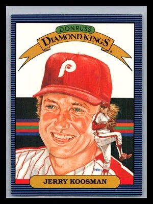 1986 Donruss #23 Jerry Koosman near mint or better - Image 1 of 2