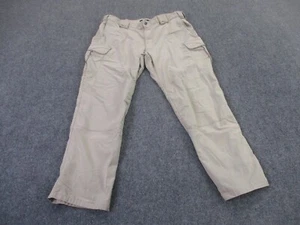511 Tactical Pants Mens 38 x 30 Beige Canvas Cargo Hiking Tech Utility Workwear - Picture 1 of 13