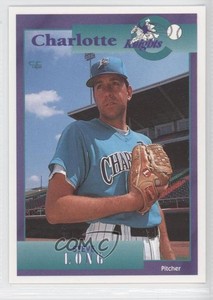 1995 Coastal Forms Charlotte Knights Steve Long #13