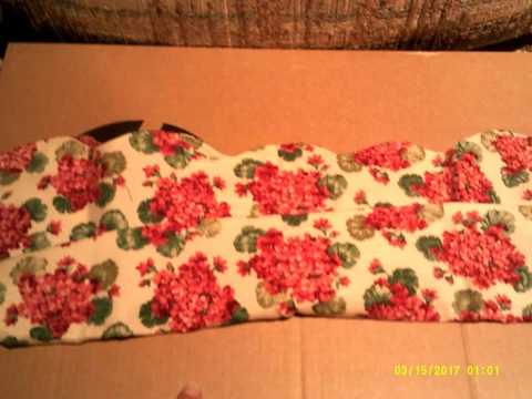 Longaberger 2002 WINDOW BOX / AHG 2005-2006 WINDOW BOX BASKET Liner GERANIUM New Cover
