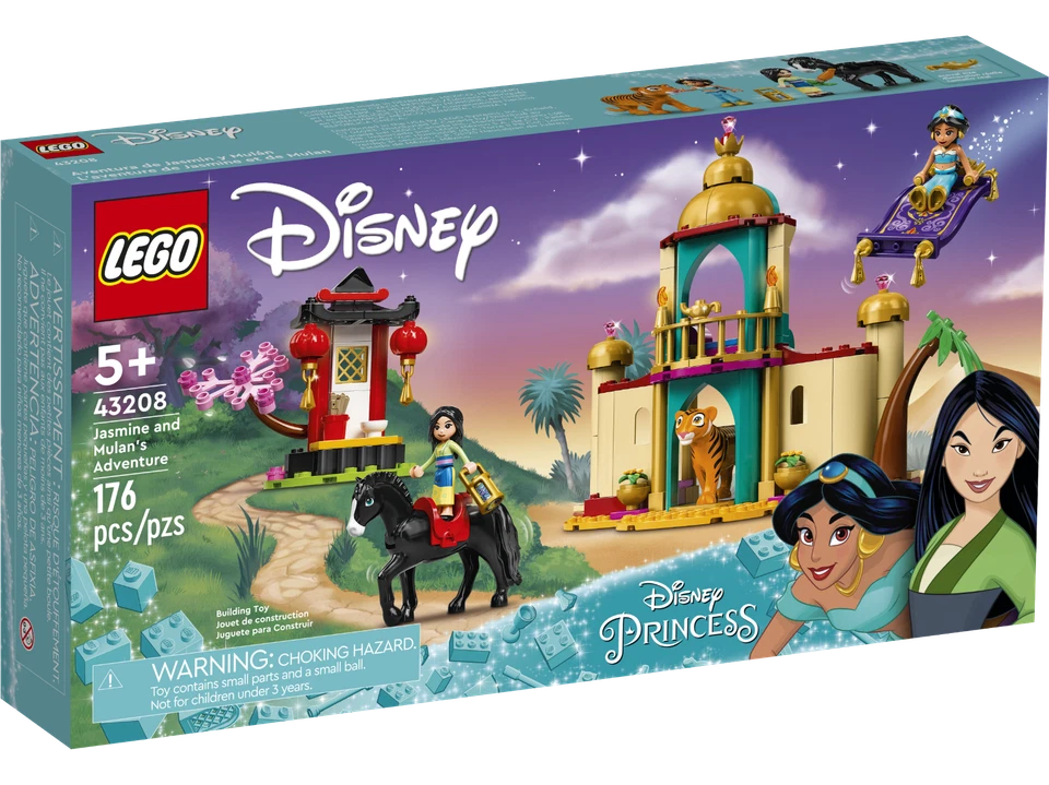 NEW LEGO Jasmine and Mulan’s Adventure 43208 Disney - Image 1 of 1