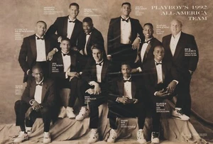 1992 Playboy's All-America Basketball Team - Shaquille O'Neal ++- Article Photo - Picture 1 of 3