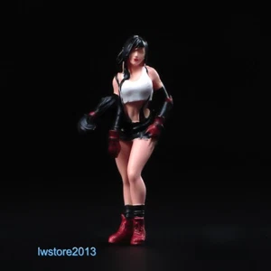 1/43 Tifa Lockhart Girl Scene Props Miniature Figures Model For Car Vehicle Doll - Picture 1 of 6