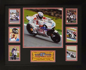 Casey Stoner Phillip Island 2009 Limited Edition Framed Signed Memorabilia - Picture 1 of 1