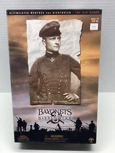 Sideshow Bajonette & Stacheldraht Manfred von Richthofen Red Baron 12" Figur NEU - Bild 1 von 12