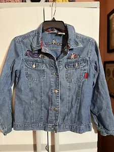 Giacca denim Disney Store vintage Eeyore & Piglet taglia M - Foto 1 di 5