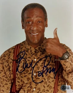 BILL COSBY SIGNED HANDSIGNIERT 8x10 FOTO COMEDIAN COSBY SHOW BAS COA BQ26093 - Bild 1 von 1
