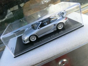 Spark Porsche Gemballa Avalanche GTR 650 argento 1:43 vetrine modello come nuovo. - Foto 1 di 14
