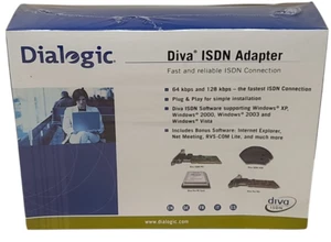 Adaptateur PCI Dialogic 305-189 Diva RNIS neuf scellé prix TVA incluse - Photo 1/1