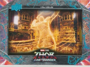 #38 I AM ZEUS 2023 Upper Deck Thor Love & Thunder - Picture 1 of 2