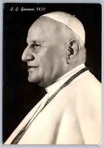 JOHN XXIII elevated to the Papal Throne on October 28, 1958 RPPC DX - Picture 1 of 2