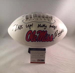 ROBERT NKEMDICHE ARIZONA CARDINALS SIGNED OLE MISS REBELS FOOTBALL PSA/DNA - Picture 1 of 3