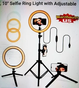 Uthlusty Video Photography Ring Light Kit. NIB. SEALED 12 Inch - Picture 1 of 12