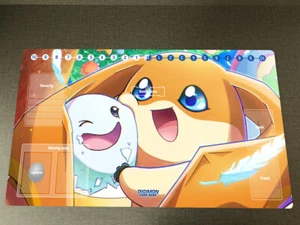 Digimon Patamon & Poyomon Alfombra de Juego de Cartas Alfombra DTCG CCG Alfombra Mouse Almohadilla Bolso Gratis - Imagen 1 de 6