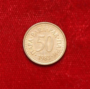 1983 50 Para Dinara Coin Coin Yugoslavia Yugoslavia - Picture 1 of 2