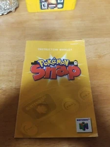N64 Pokemon Snap Instruction Booklet Guide Manual Only Nintendo - Picture 1 of 6