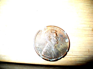 1999 D ERROR PENNY - Picture 1 of 2