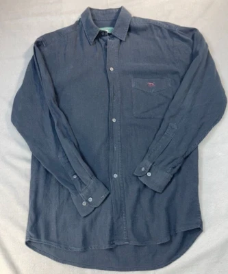 Rodd & Gunn Shirt Medium Men's Black Long Sleeve Button Down Dog Logo - Image 1 of 4