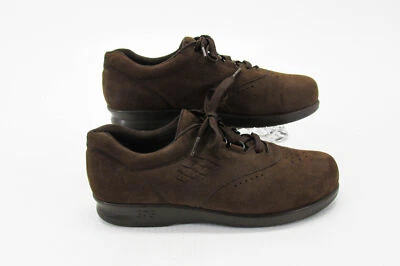 SAS Womens Shoes Free Time Size 7.5 Brown Lace Up Walking Shoes Pre Owned vq - Image 1 of 4