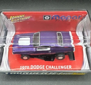 2005 Johnny lightning PURPLE 1970 DODGE CHARGER THUNDER JET 500 SLOT CAR Mopar - Picture 1 of 6