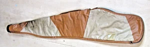 Estuche para pistola de rifle de cuero sintético vintage forrado con mango 43" de largo 610 42 #P9 - Imagen 1 de 10