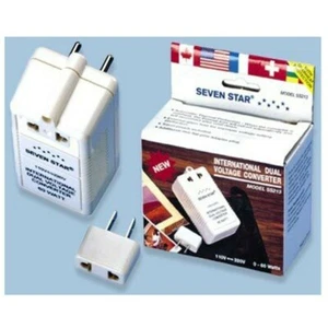 Voltage Power Converter 60 Watt 110 to 220 Volt or 220v 110v ( DUAL VOLTAGE) - Picture 1 of 12