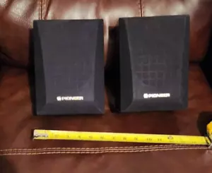 Pioneer HTP100-F Speaker Set (1) Front/(1) Back 7-7/8" X 5-7/8" Working Great - Picture 1 of 3
