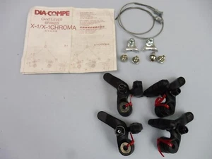 Dia Compe X - 1 Juego de frenos voladizos (negro) NOS bicicleta MTB retro - Imagen 1 de 9