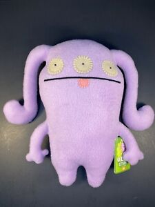 UglyDoll Purple Quippy #4 "Citizens Of Uglyverse" 2011 With Tags 11" CLEAN!