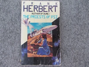 The Priests of Psi Paperback Frank Herbert Vintage Fantasy Sci Fi 1984 ExLibrary - Picture 1 of 9