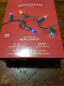 Holiday Time 100 Multi-Color Mini Christmas Wedding Lights - Picture 1 of 2