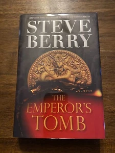 SIGNED The Emperor’s Tomb By Steve Berry 1st Edition 1st Printing 2010 HCDJ - Picture 1 of 12