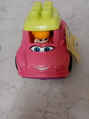 Mega Bloks Catie Convertible First Builders Vehicle Kid Toy NEW - Image 1 of 4