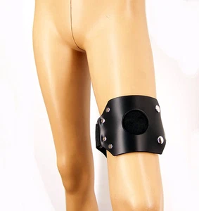 Large Size Leather Thigh Strap-On by Axovus - Picture 1 of 4