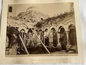 fotografia all’albumina di G. Incorpora S.Giovanni degli eremiti,altra sul verso - Picture 1 of 6