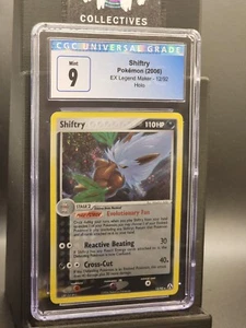 SHIFTRY Holo #12 Pokemon TCG 2006 EX Legend Maker CGC 9 MINT - Picture 1 of 2