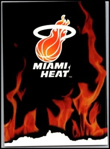 1994-95 NBA Hoops #404 Miami Heat - Logo Card FREE SHIPPING! - Picture 1 of 2