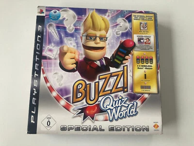 Wireless Buzzer Set Special Edition in OVP Playstation 3 / PS3 - Bild 1 von 4