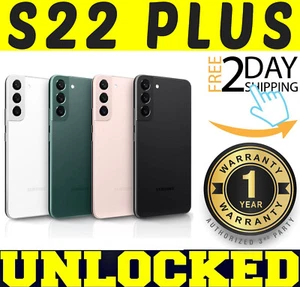 SAMSUNG GALAXY S22 PLUS 5G S906U1 128GB│256GB │512GB (FACTORY UNLOCKED) ❖SEALED❖ - Afbeelding 1 van 15