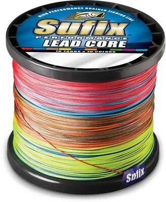 Sufix 668 Performance Lead Core 12 15 18 27 36 Lb NIP 600Yd Metered Line 10 Clrs - Image 1 of 2