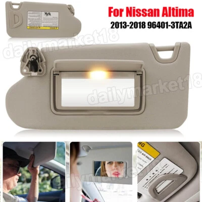 Left Driver Side Sun Visor LED Light For Nissan Altima 2013-2018 96401-3TA2A Foto 1 de 4