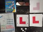 Pack Apprendre à conduire : DVD, guide d'apprentissage à domicile, plaques L et rétroviseur