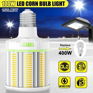 4500K/5000K/5700K 100W LED Corn Light Bulb E39 Corn Cob Light for Indoor Outdoor - Picture 1 of 15