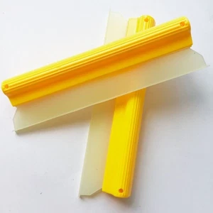 2pcs 10" One Pass T Bar Water Blade Dry Soft-N-Dry Waterblade Silicon Car Squeeg - Picture 1 of 5