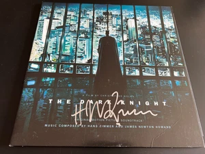 HANS ZIMMER SIGNED AUTOGRAPH ALBUM LP DARK KNIGHT BALE BECKETT BAS E - Picture 1 of 3