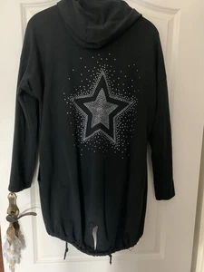 Damen Sweatjacke mit Sternmotiv - Bild 1 von 2